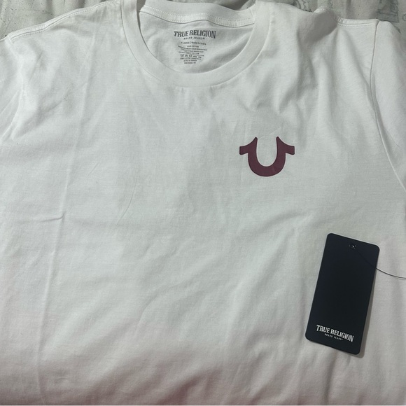 True Religion White Short Sleeve Tee - Picture 8 of 9